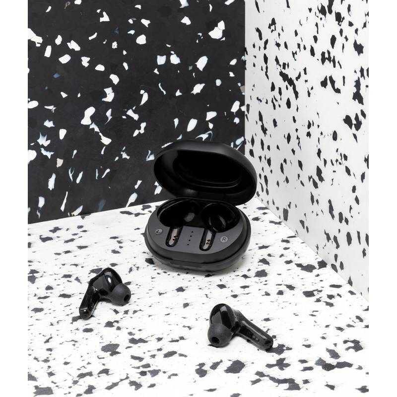 TWS sluchátka z RCS recyklovaného plastu TWS sluchátka z RCS recyklovaného plastu