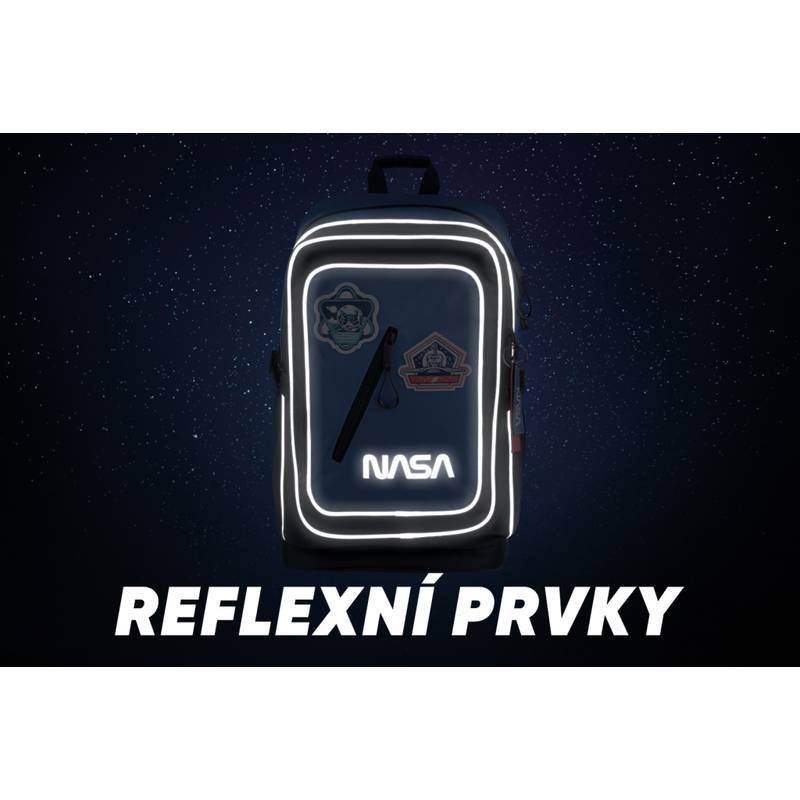 BAAGL - Školský batoh Cubic NASA BAAGL - Školský batoh Cubic NASA