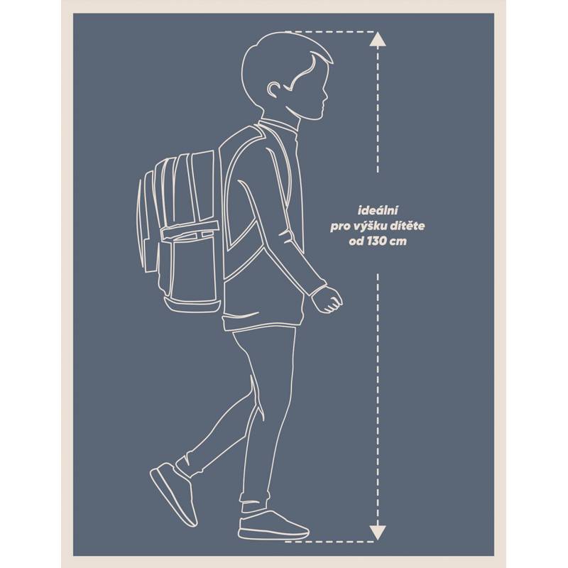 BAAGL - Školský batoh Cubic NASA BAAGL - Školský batoh Cubic NASA