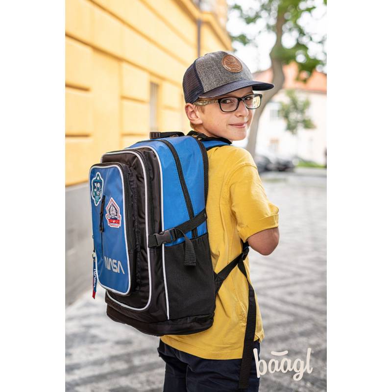 BAAGL - Školský batoh Cubic NASA BAAGL - Školský batoh Cubic NASA