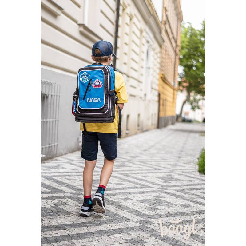 BAAGL - Školský batoh Cubic NASA BAAGL - Školský batoh Cubic NASA