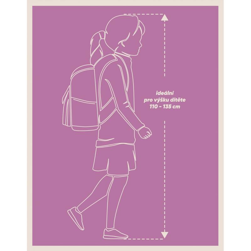 BAAGL - Školská aktovka Zippy Fénix BAAGL - Školská aktovka Zippy Fénix