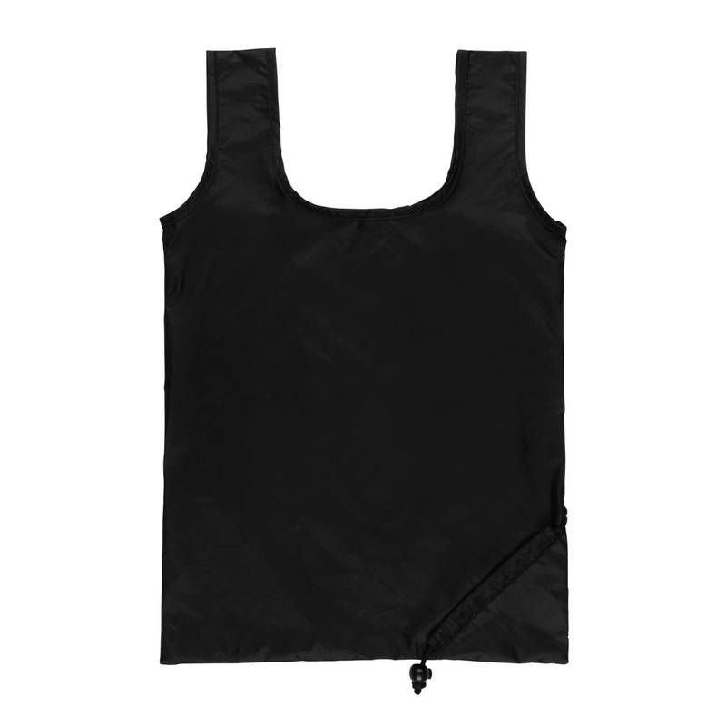 Skládací nákupní taška Impact ze 190T Rpety AWARE ™, černá Skládací nákupní taška Impact ze 190T Rpety AWARE ™, černá