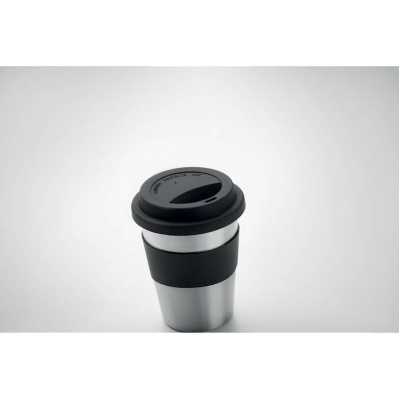 IRMUG nerezový hrnek, 350ml, černá IRMUG nerezový hrnek, 350ml, černá