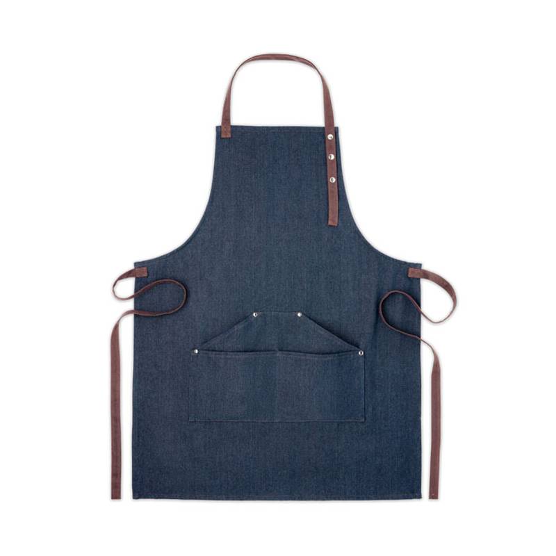 DENIPUR kuchyňská zástěra, modrá DENIPUR kuchyňská zástěra, modrá