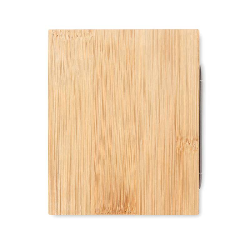 MANILA bambusový stojánek na tužky s digitálními funkcemi, hnědá MANILA bambusový stojánek na tužky s digitálními funkcemi, hnědá