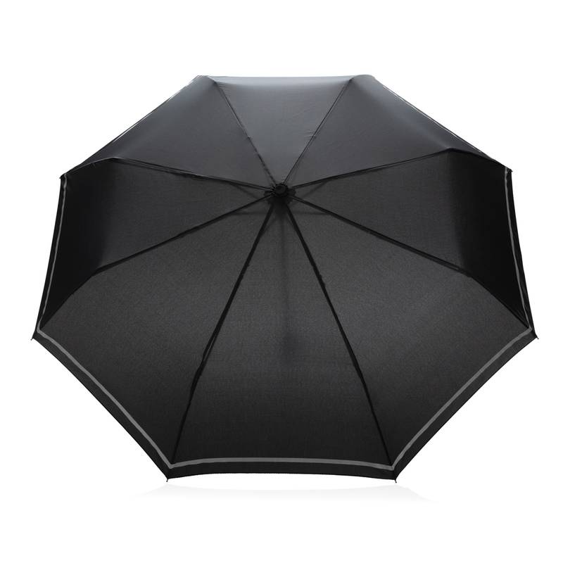 20,5 "reflexní deštník Impact ze 190T pongee Rpety AWARE ™, černá