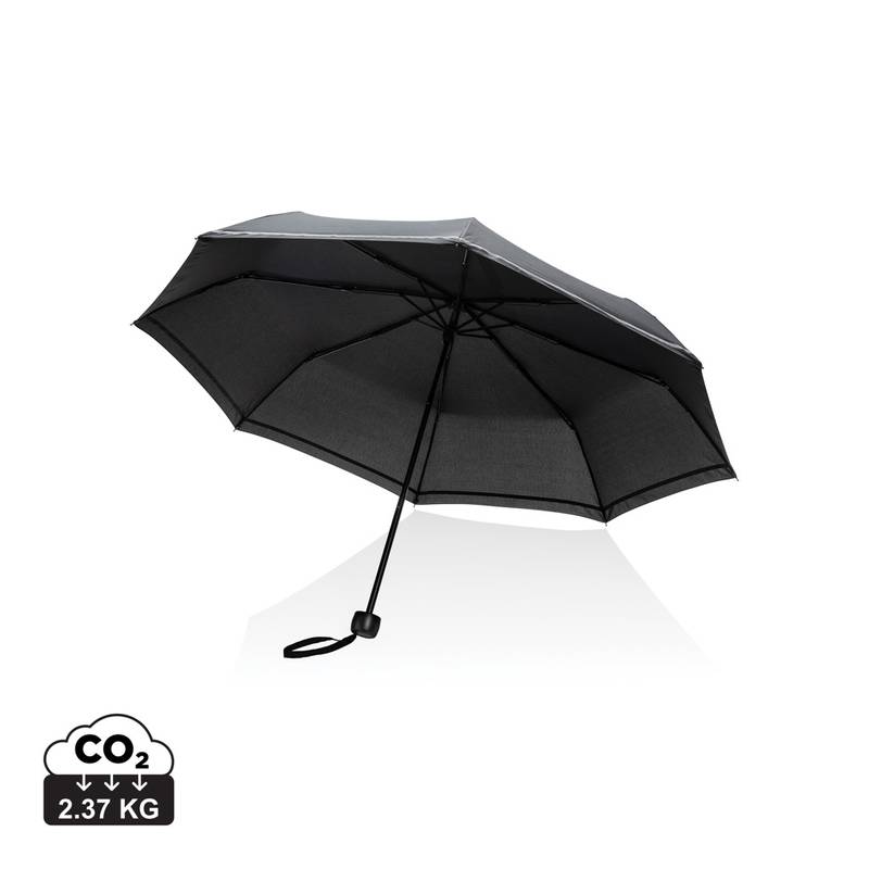 20,5 "reflexní deštník Impact ze 190T pongee Rpety AWARE ™, černá