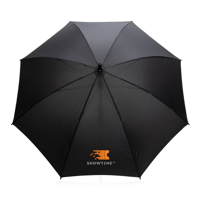 23 "větruodolný deštník Impact ze 190T Rpety AWARE ™, černá
