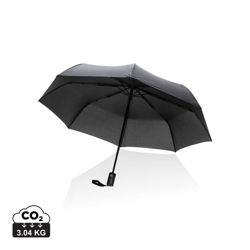 21 "auto-open / close deštník Impact ze 190T Rpety AWARE ™, černá