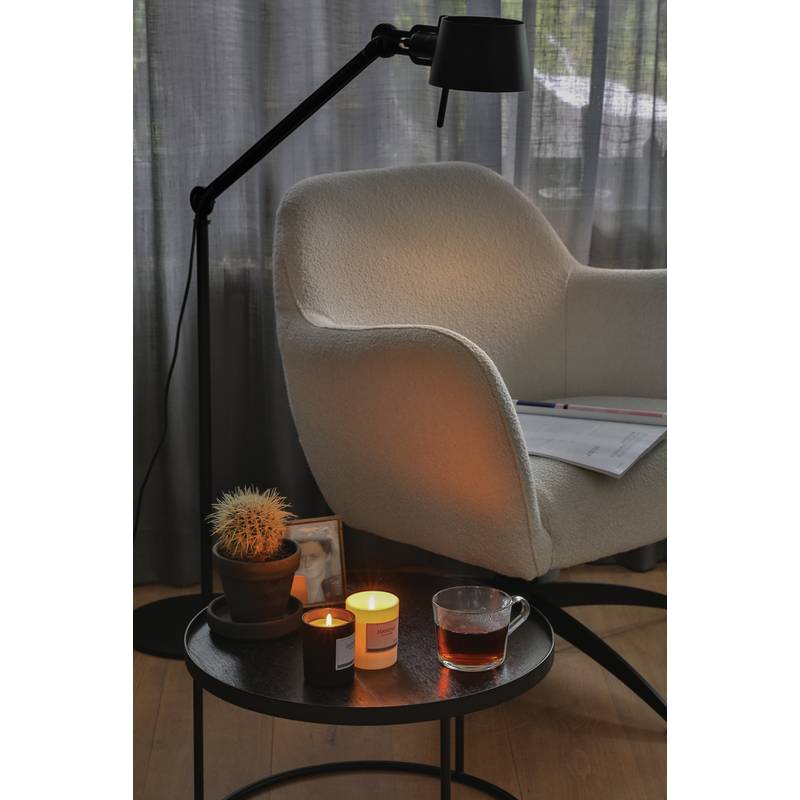 Malá vonná svíčka ve sklenici Ukiyo, černá Malá vonná svíčka ve sklenici Ukiyo, černá