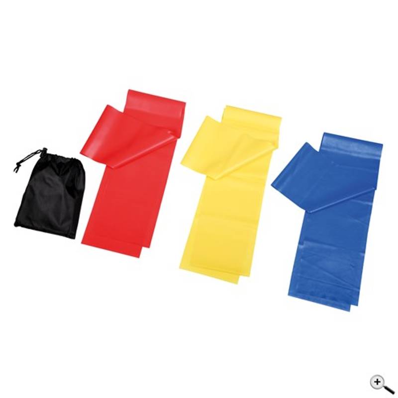 Posilňovacie pásy GYM HERO čierna/modrá/červená/žltá Posilňovacie pásy GYM HERO čierna/modrá/červená/žltá