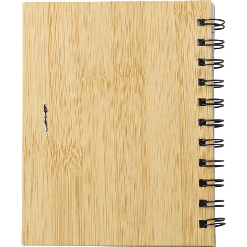 Zápisník s kuličkovým perem, hnědá Zápisník s kuličkovým perem, hnědá