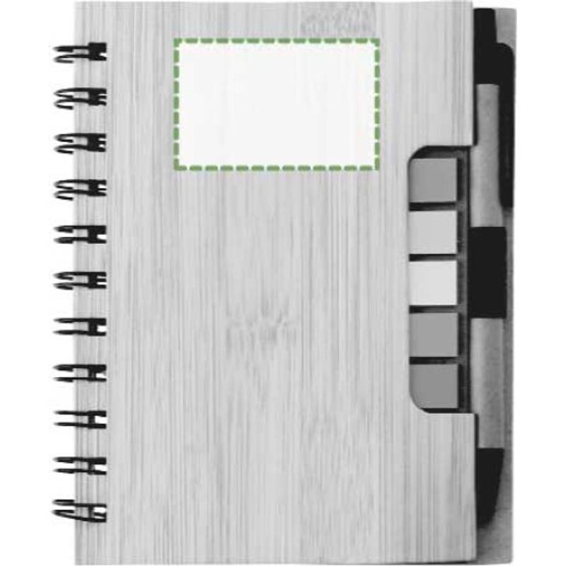 Zápisník s kuličkovým perem, hnědá Zápisník s kuličkovým perem, hnědá