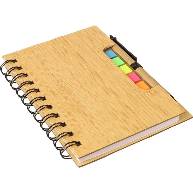 Zápisník s kuličkovým perem, hnědá Zápisník s kuličkovým perem, hnědá