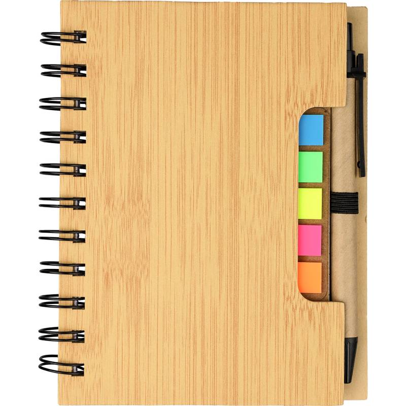 Zápisník s kuličkovým perem, hnědá Zápisník s kuličkovým perem, hnědá