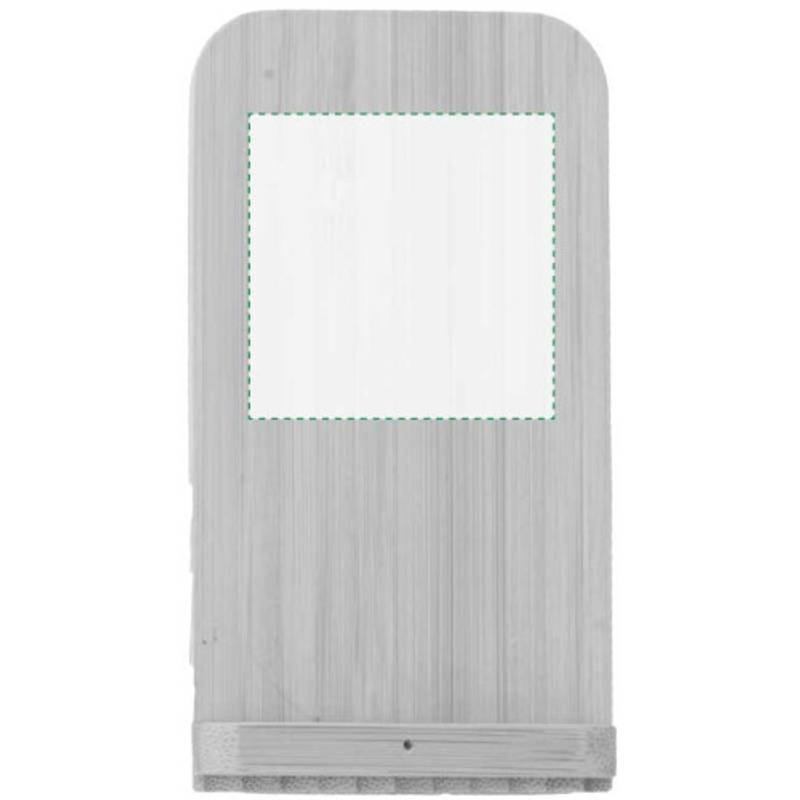 Bambusová bezdrôtová nabíjačka, hnedá Bambusová bezdrôtová nabíjačka, hnedá