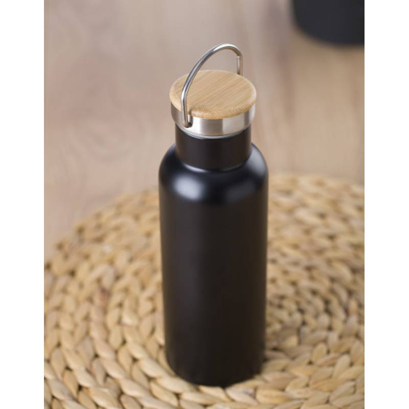 Nerezový dvoustěnný hrnek, 500 ml, modrá. Nerezový dvoustěnný hrnek, 500 ml, modrá.