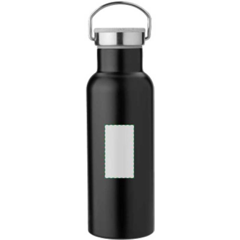 Nerezový dvoustěnný hrnek, 500 ml, modrá. Nerezový dvoustěnný hrnek, 500 ml, modrá.