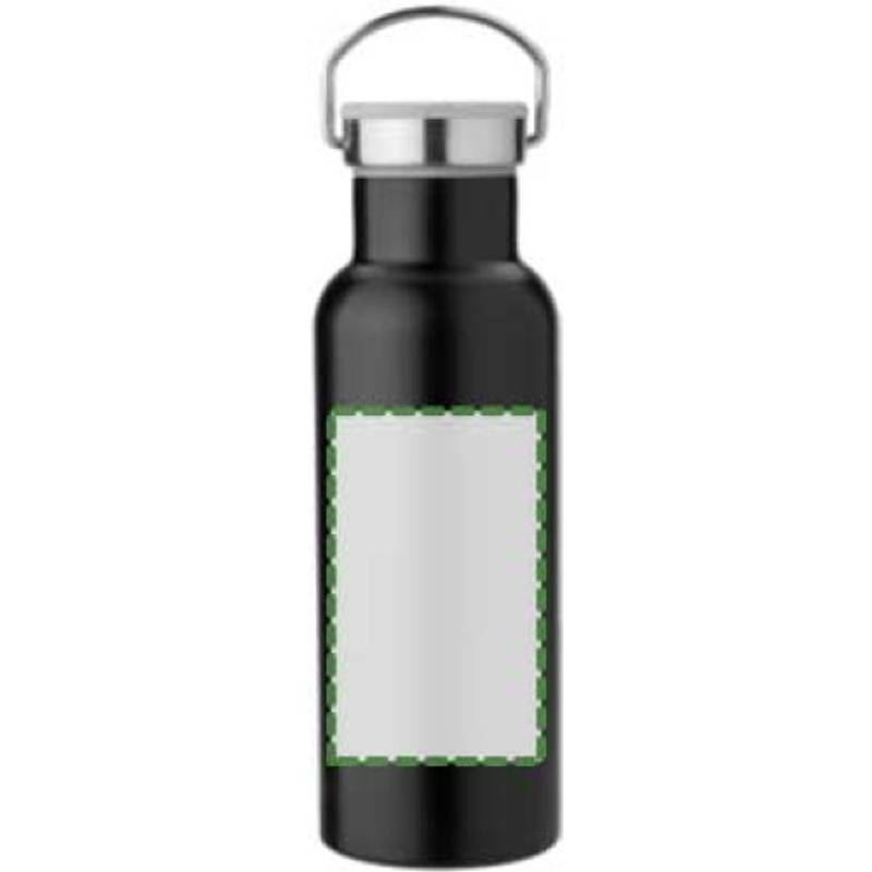 Nerezový dvoustěnný hrnek, 500 ml, modrá. Nerezový dvoustěnný hrnek, 500 ml, modrá.