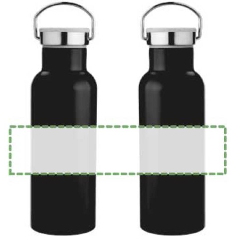 Nerezový dvoustěnný hrnek, 500 ml, modrá. Nerezový dvoustěnný hrnek, 500 ml, modrá.