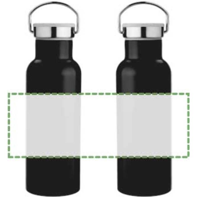 Nerezový dvoustěnný hrnek, 500 ml, modrá. Nerezový dvoustěnný hrnek, 500 ml, modrá.