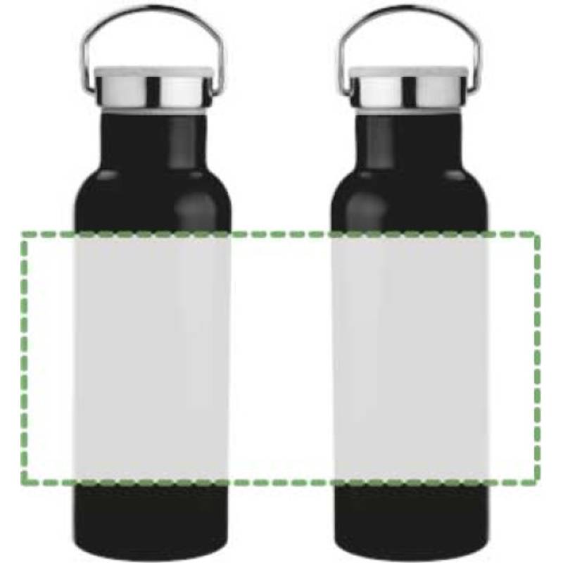 Nerezový dvoustěnný hrnek, 500 ml, modrá. Nerezový dvoustěnný hrnek, 500 ml, modrá.