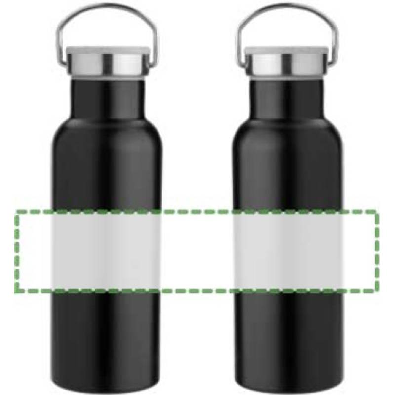 Nerezový dvoustěnný hrnek, 500 ml, modrá. Nerezový dvoustěnný hrnek, 500 ml, modrá.