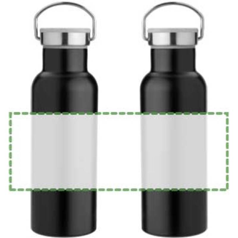 Nerezový dvoustěnný hrnek, 500 ml, modrá. Nerezový dvoustěnný hrnek, 500 ml, modrá.