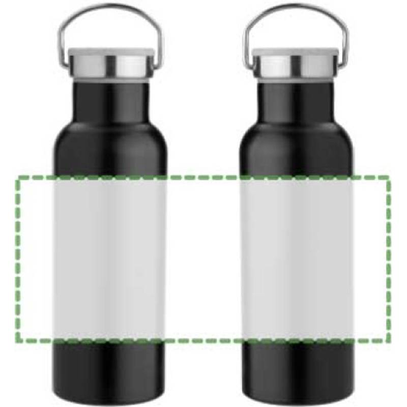 Nerezový dvoustěnný hrnek, 500 ml, modrá. Nerezový dvoustěnný hrnek, 500 ml, modrá.