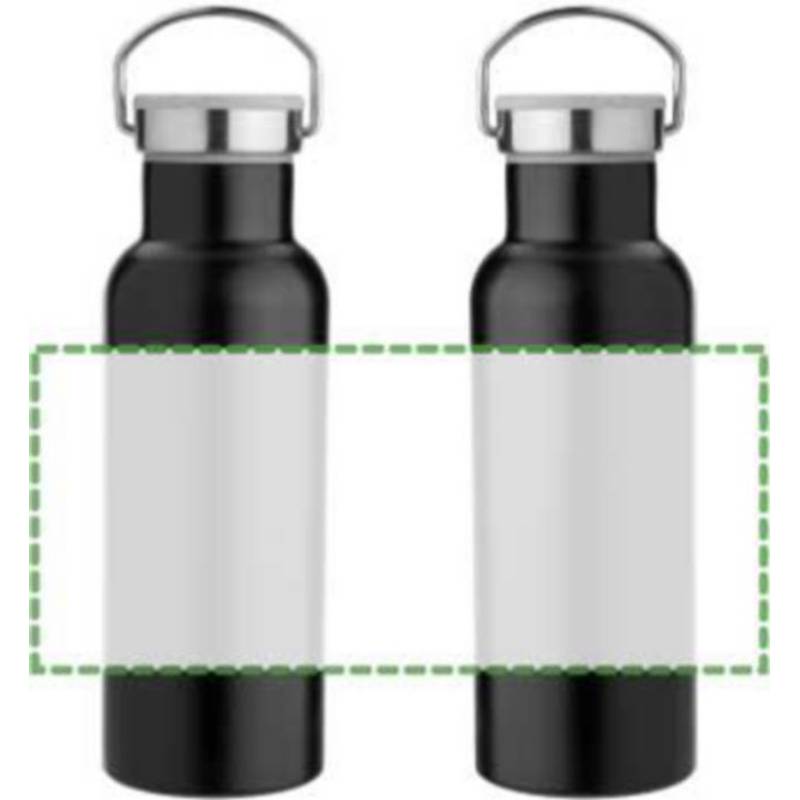 Nerezový dvoustěnný hrnek, 500 ml, modrá. Nerezový dvoustěnný hrnek, 500 ml, modrá.