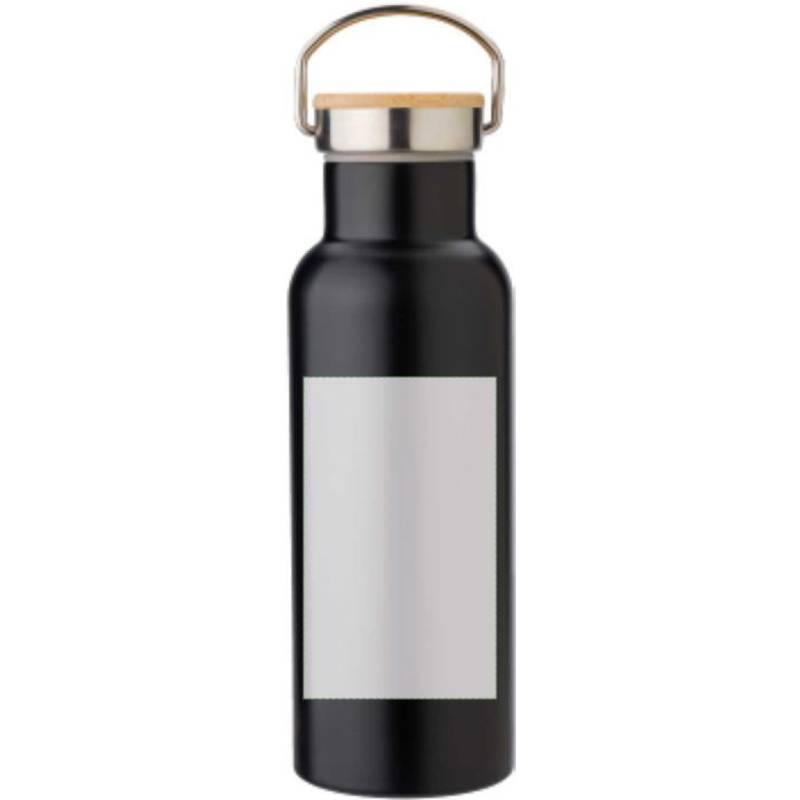 Nerezový dvoustěnný hrnek, 500 ml, modrá. Nerezový dvoustěnný hrnek, 500 ml, modrá.