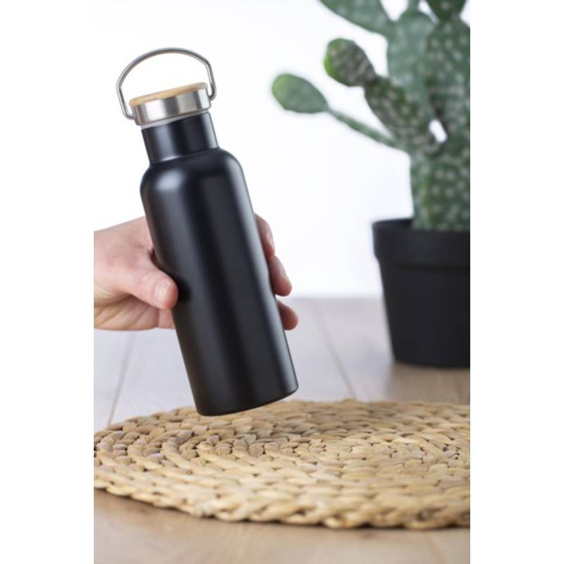 Nerezový dvoustěnný hrnek, 500 ml, modrá. Nerezový dvoustěnný hrnek, 500 ml, modrá.