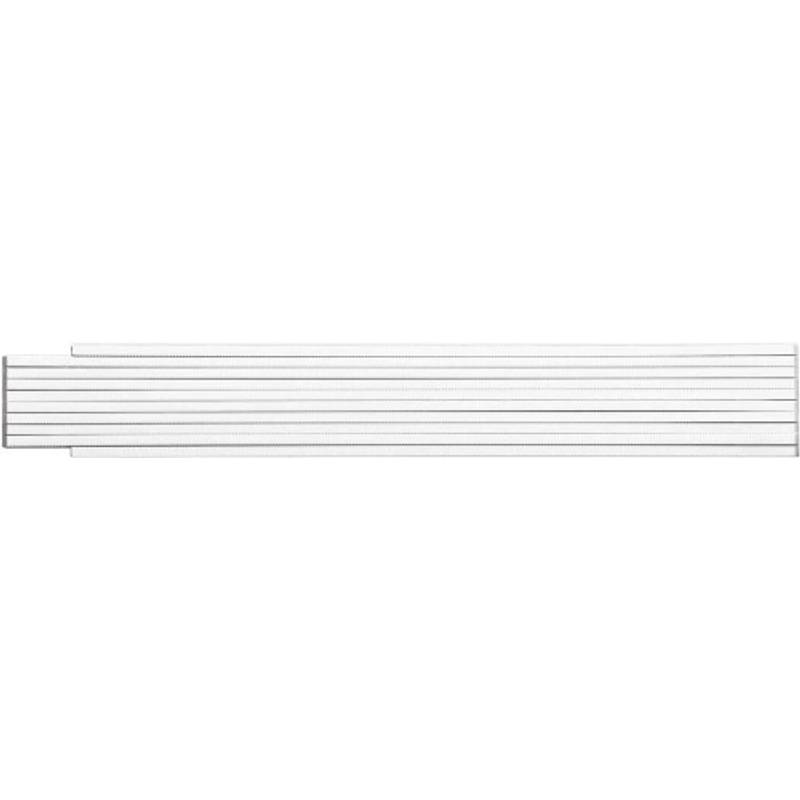 Dřevěný skládací metr Stabila, 2m, bílá Dřevěný skládací metr Stabila, 2m, bílá