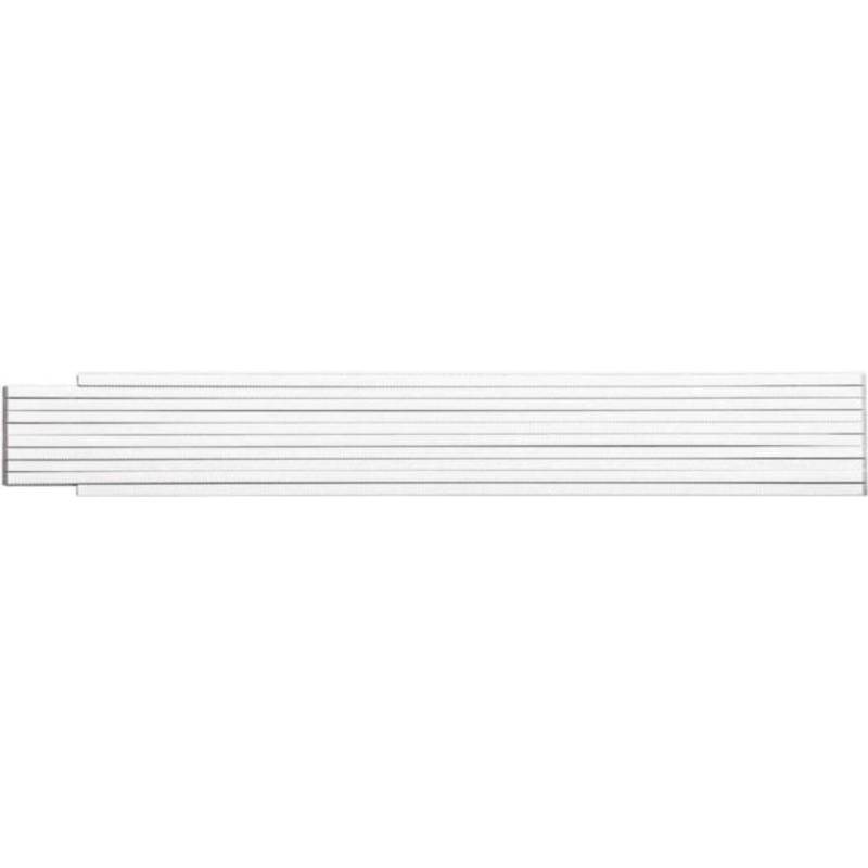 Dřevěný skládací metr Stabila, 2m, bílá Dřevěný skládací metr Stabila, 2m, bílá