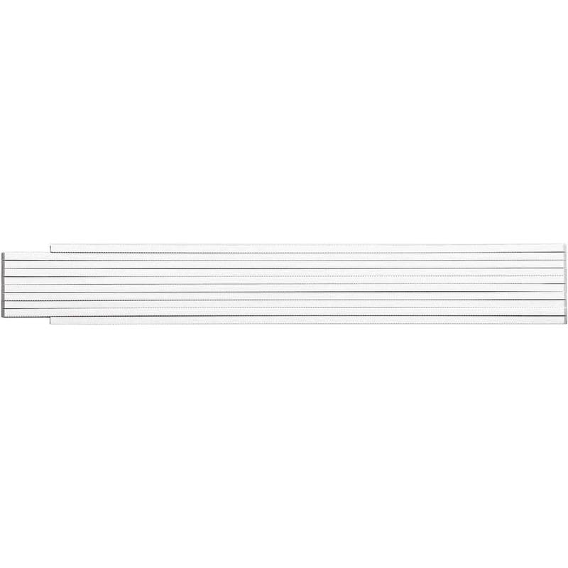 Dřevěný skládací metr Stabila, 2m, bílá Dřevěný skládací metr Stabila, 2m, bílá