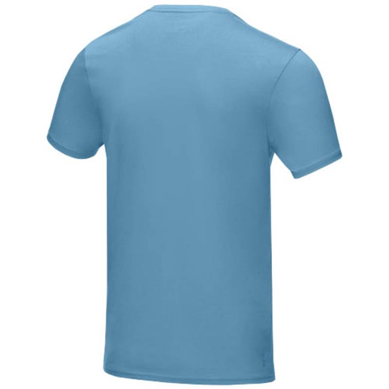 Pánske organické tričko Azurite s krátkym rukávom GOTS, svetlo modrá, M Pánske organické tričko Azurite s krátkym rukávom GOTS, svetlo modrá, M