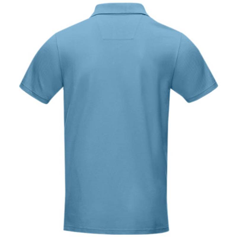 Pánske organické polo tričko GOTS s krátkym rukávom, svetlomodrá, M Pánske organické polo tričko GOTS s krátkym rukávom, svetlomodrá, M