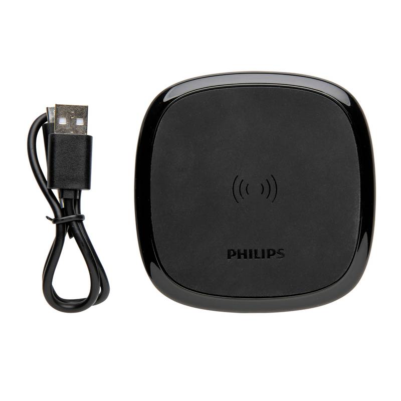 10W bezdrôtová nabíjačka Philips, čierna