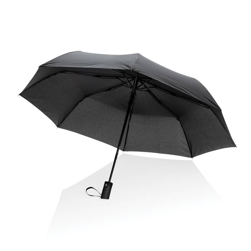 21 "auto-open deštník Impact ze 190T Rpety AWARE ™, antracitová