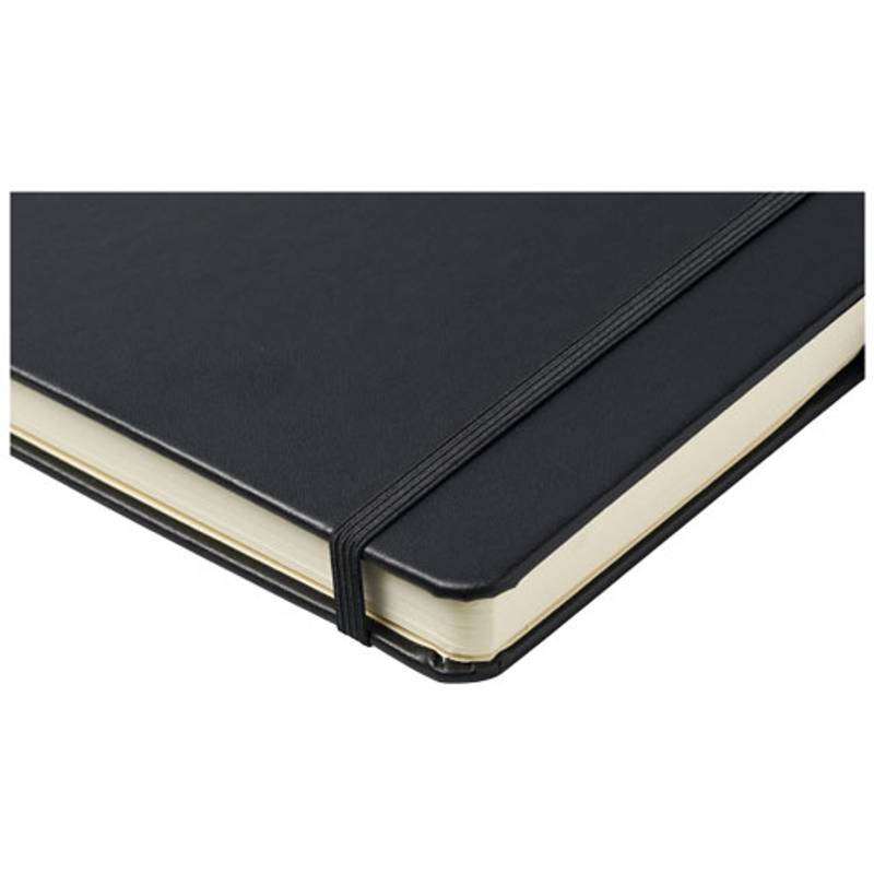 Viazaný poznámkový blok A5 Nova, čierna Viazaný poznámkový blok A5 Nova, čierna