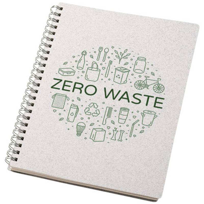 Drôtený zápisník Bianco, biela, A5 Drôtený zápisník Bianco, biela, A5