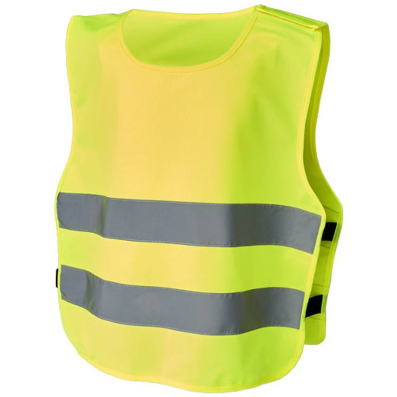 Bezpečnostní vesta Odile pro děti, neonová žlutá Bezpečnostní vesta Odile pro děti, neonová žlutá
