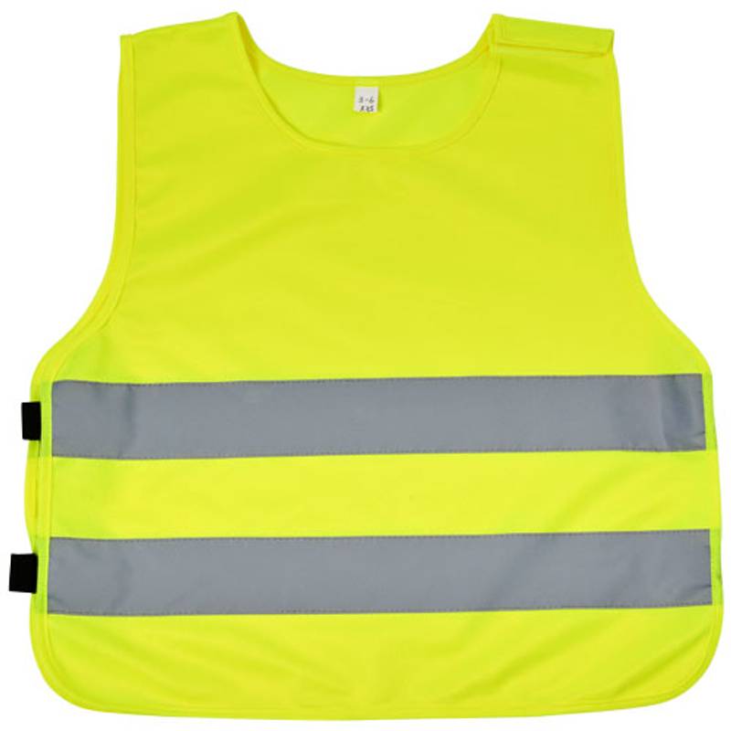Bezpečnostná vesta Odile pre deti, neónová žltá Bezpečnostná vesta Odile pre deti, neónová žltá