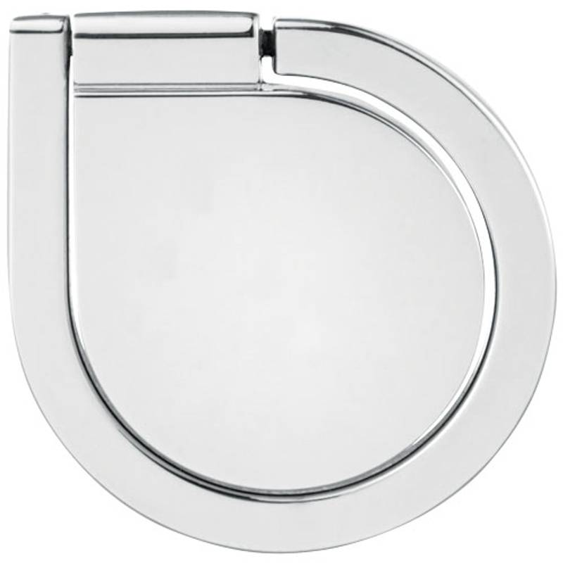 Hliníkový kruhový držák na telefon Cell, stříbrná Hliníkový kruhový držák na telefon Cell, stříbrná