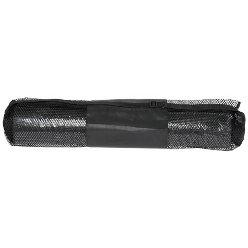 Podložka na jógu Babaji, PVC Plastic, sivá/čierna Podložka na jógu Babaji, PVC Plastic, sivá/čierna