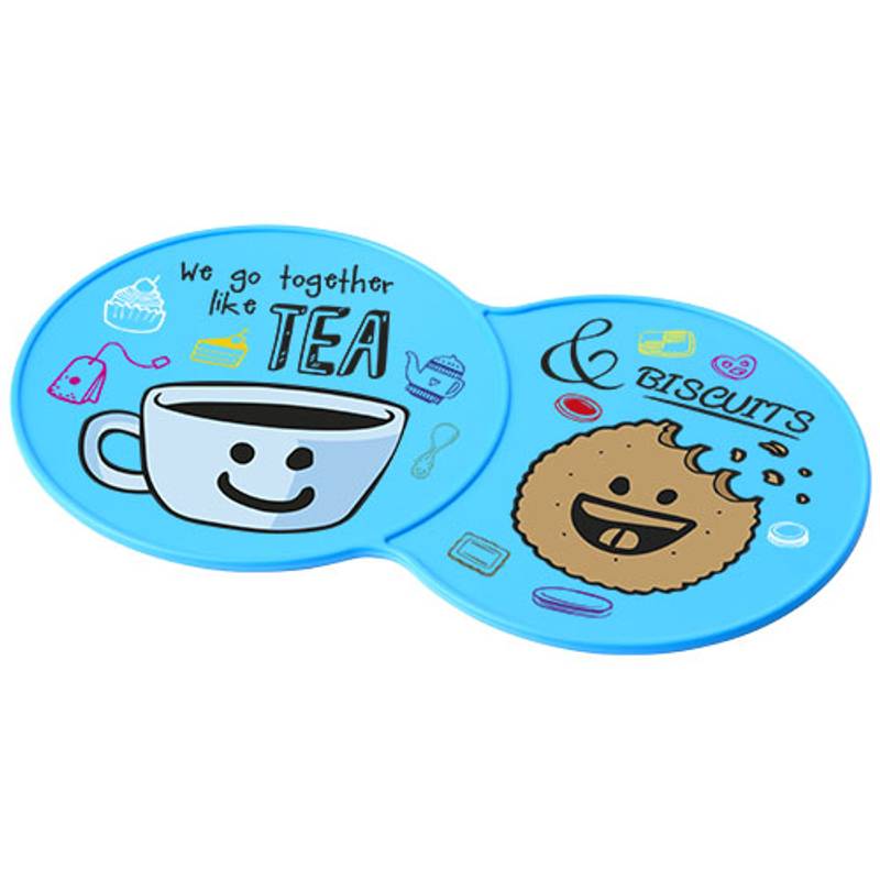 Plastová tácka Sidekick, process modrá Plastová tácka Sidekick, process modrá