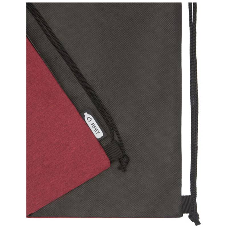 Batoh na stěhování Ross Rpety, recyklovaného netkaného polypropylenu, tmavě červená Batoh na stěhování Ross Rpety, recyklovaného netkaného polypropylenu, tmavě červená