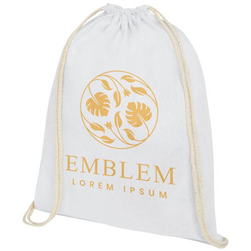 Batoh so šnúrkou z bavlny Oregon 140 g / m² Batoh so šnúrkou z bavlny Oregon 140 g / m²