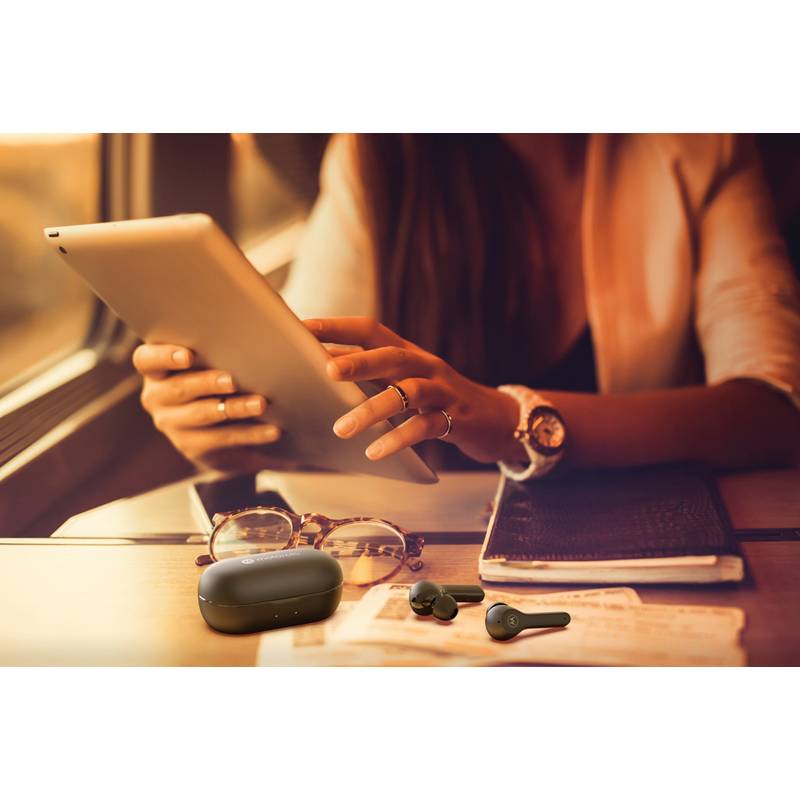 TWS slúchadlá Motorola MOTO 85 IPX5, čierna TWS slúchadlá Motorola MOTO 85 IPX5, čierna